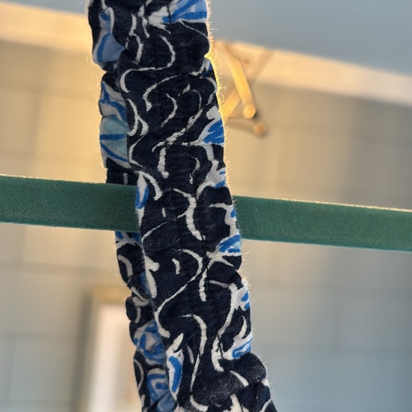 Lilly Pulitzer Loro Romper low tide navy Sales and stripes - Picture 3 of 6